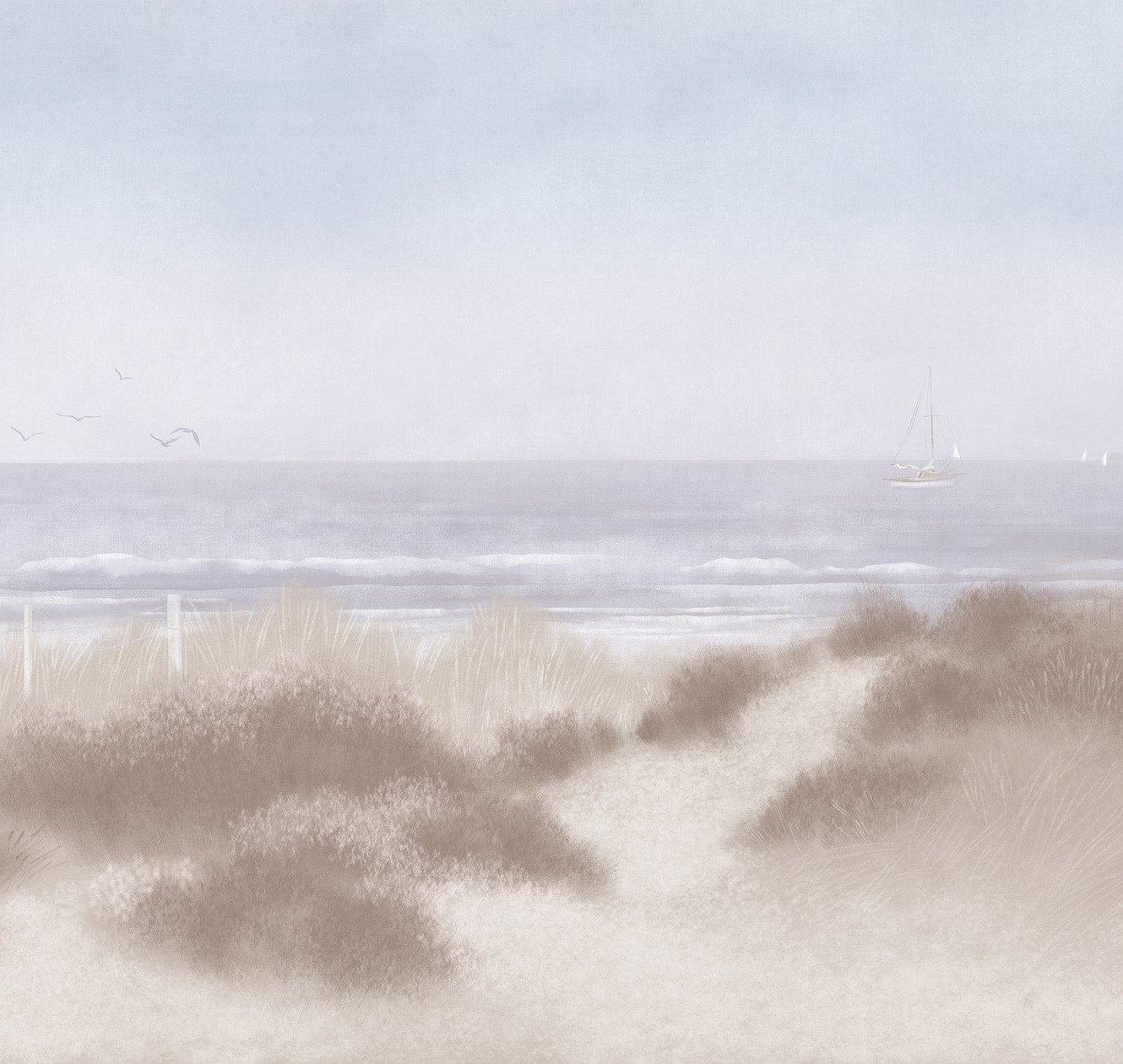 Панно Luna Круиз Утро на пляже CRZ12 007 3×5